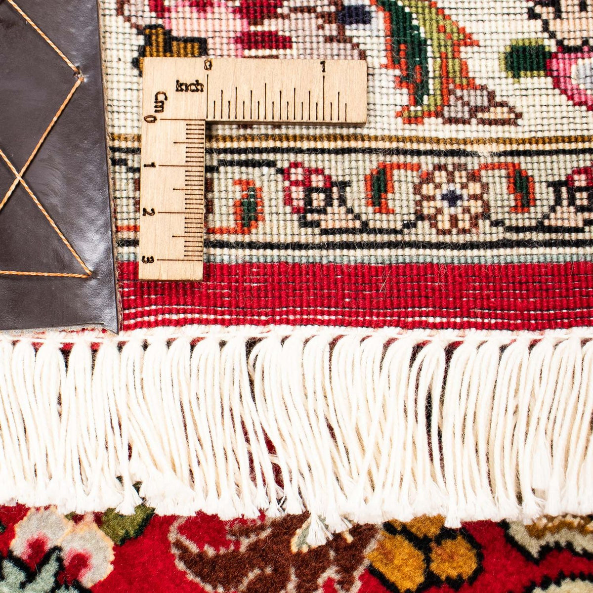 Dywan perski - Tabriz - Królewski - 400 x 300 cm - ciemna czerwień