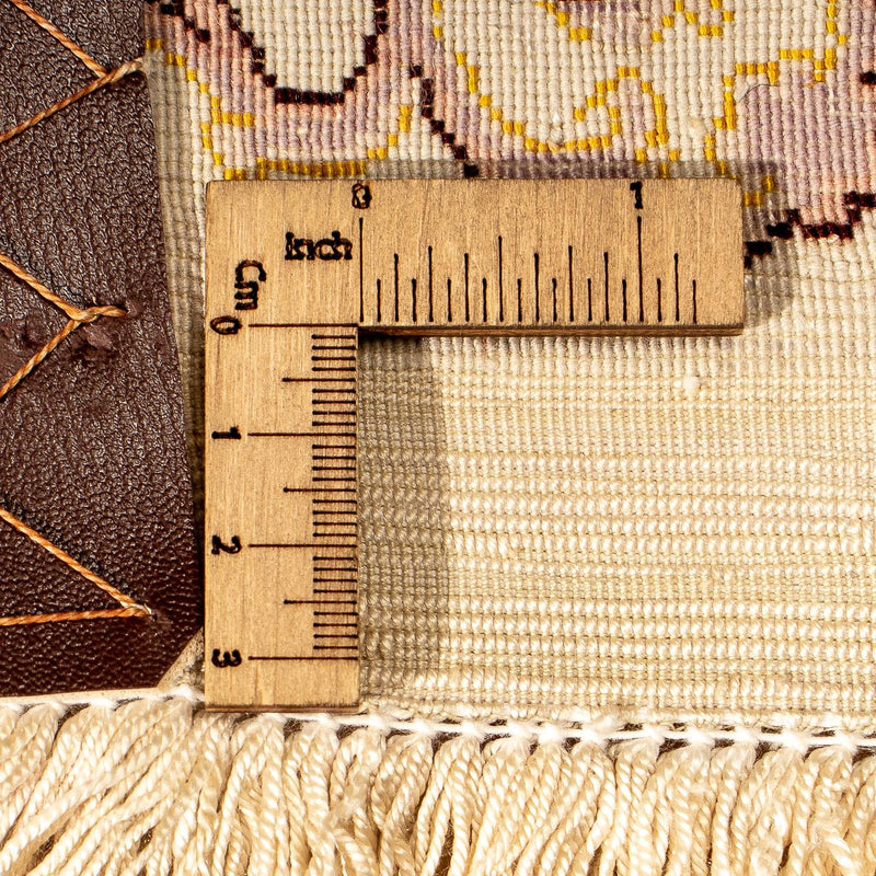 Dywan perski - Tabriz - Królewski - 350 x 251 cm - jasnobrązowy