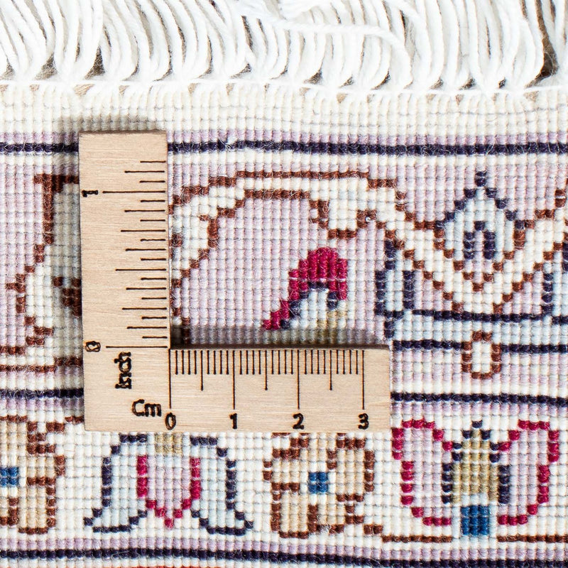 Dywan perski - Tabriz - Królewski - 194 x 154 cm - beżowy