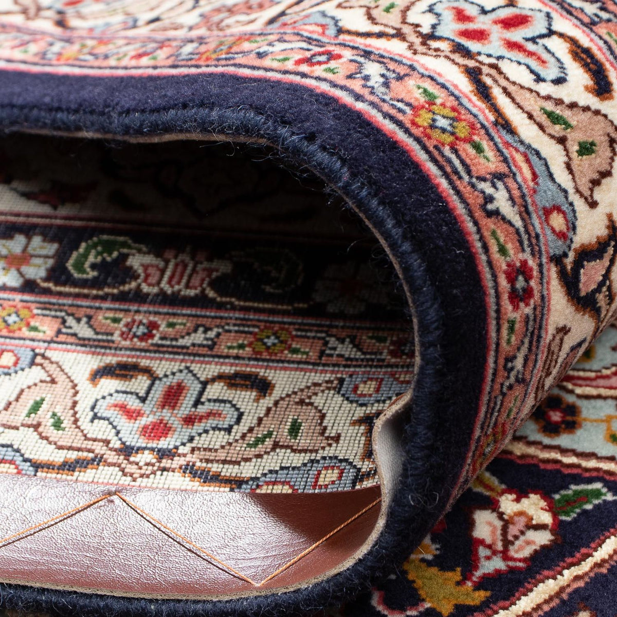 Dywan perski - Tabriz - Królewski - 297 x 255 cm - wielokolorowy