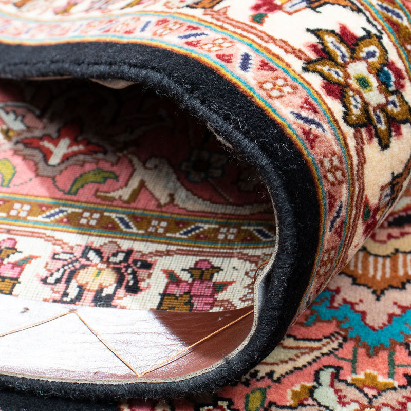 Dywan perski - Tabriz - Królewski - 300 x 255 cm - ciemnoniebieski