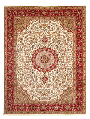Dywan perski - Tabriz - Królewski - 400 x 302 cm - czerwony