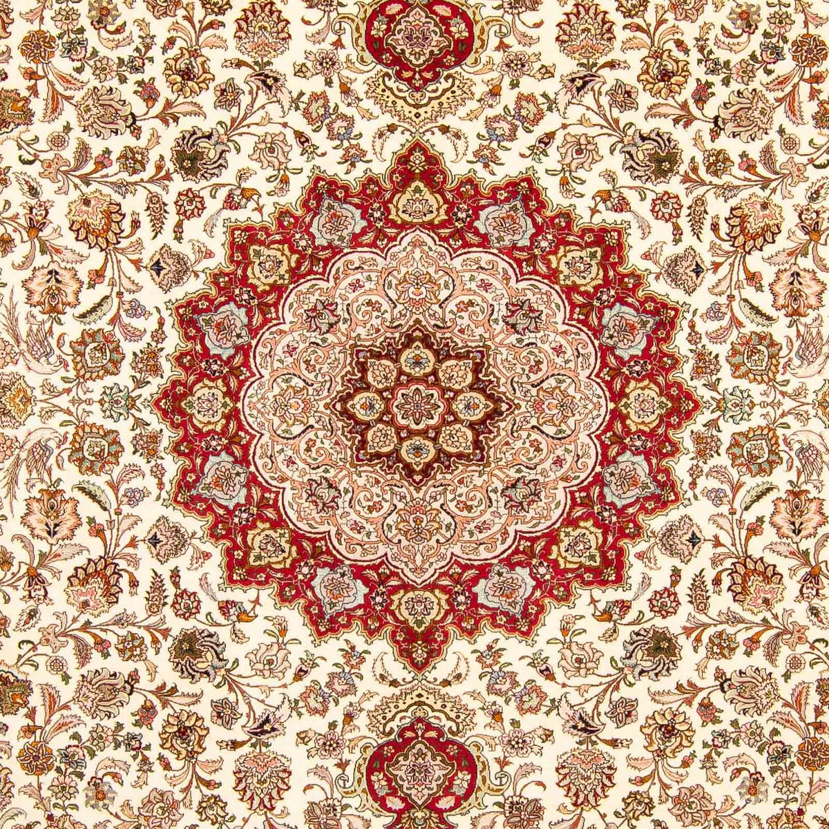 Dywan perski - Tabriz - Królewski - 400 x 302 cm - czerwony