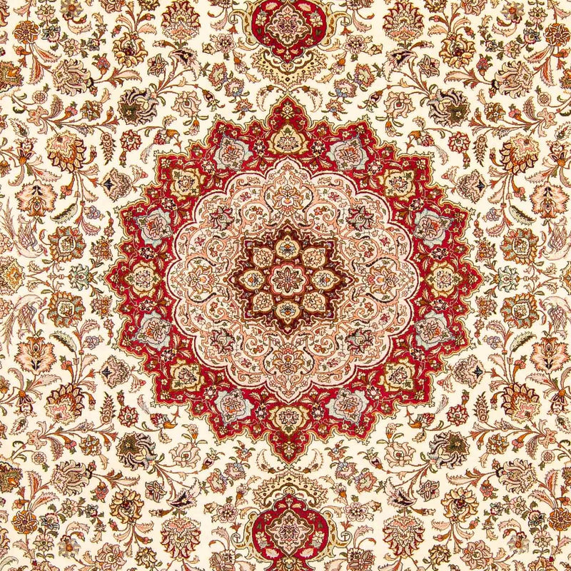 Dywan perski - Tabriz - Królewski - 400 x 302 cm - czerwony