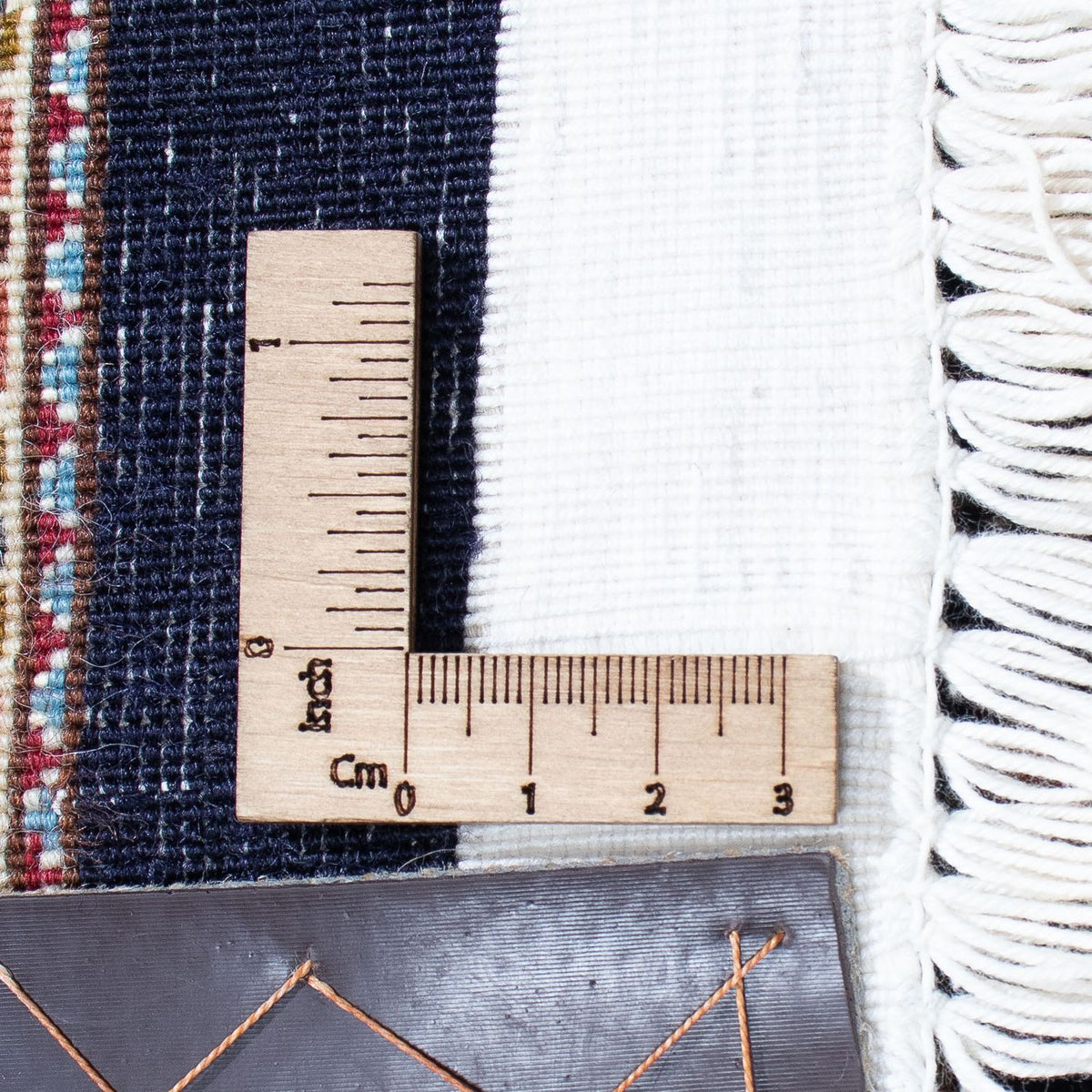 Dywan perski - Tabriz kwadratowy  - 310 x 302 cm - ciemnobrązowy