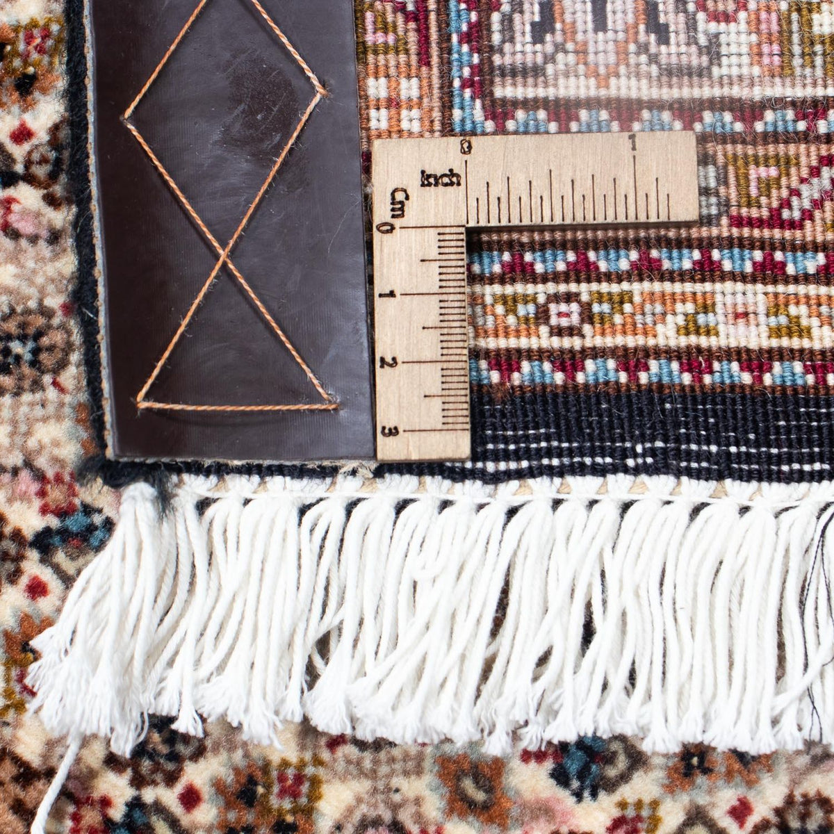 Dywan perski - Tabriz - 362 x 256 cm - brązowy