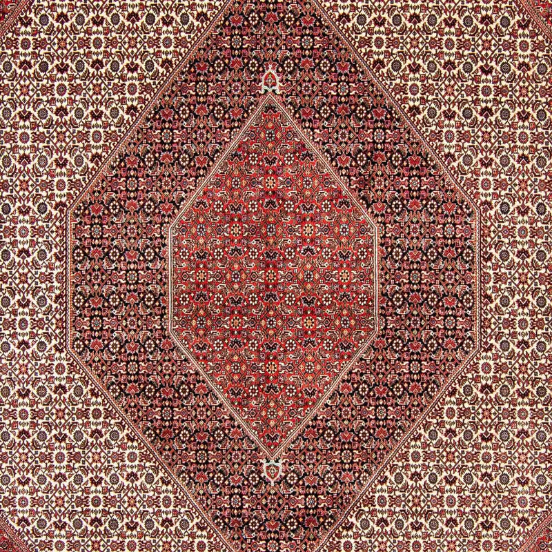 Dywan perski - Bijar - 404 x 298 cm - jasna czerwień