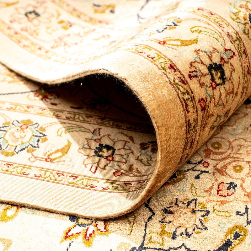 Dywan perski - Ghom - 354 x 243 cm - wielokolorowy