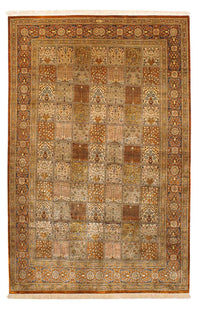 Jedwabny dywan - Ghom Silk - Premium - 200 x 132 cm - wielokolorowy