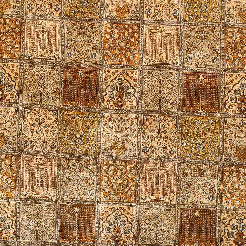 Jedwabny dywan - Ghom Silk - Premium - 200 x 132 cm - wielokolorowy