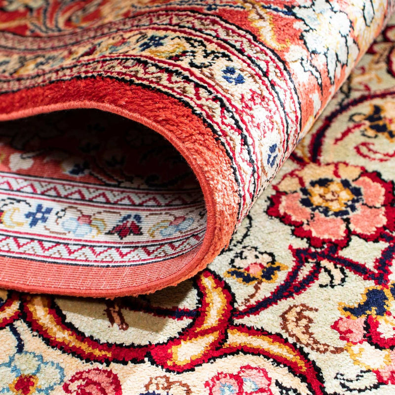 Dywan perski - Ghom - 152 x 105 cm - jasna czerwień