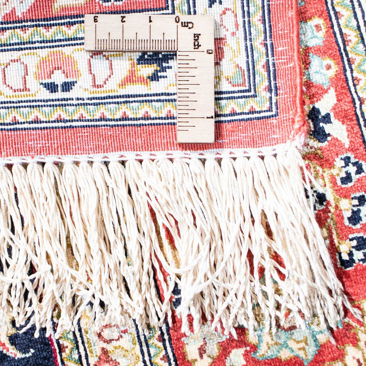 Dywan perski - Ghom - 148 x 98 cm - ciemnoniebieski