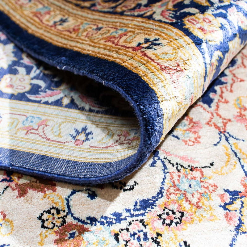 Dywan perski - Ghom - 152 x 102 cm - beżowy