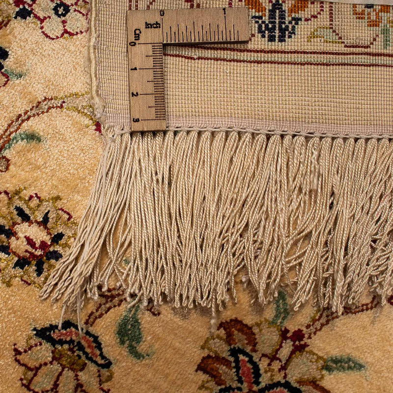 Dywan perski - Ghom - 200 x 133 cm - beżowy