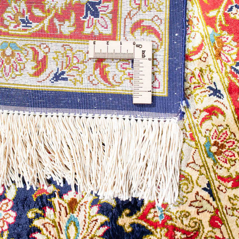 Dywan perski - Ghom - 153 x 100 cm - ciemnoniebieski