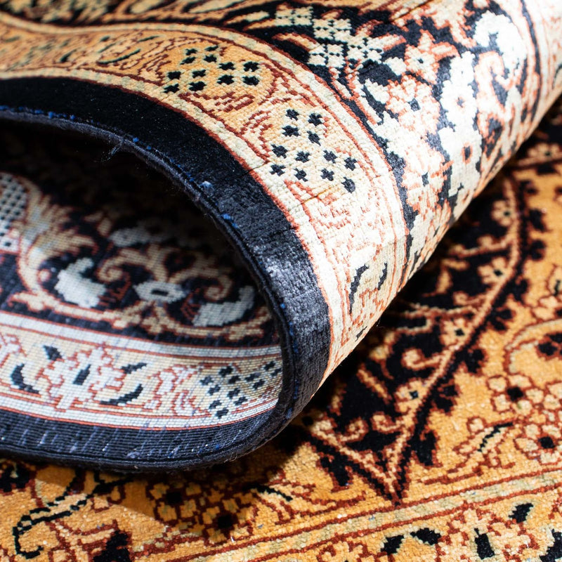 Dywan perski - Ghom - 120 x 76 cm - jasnobrązowy