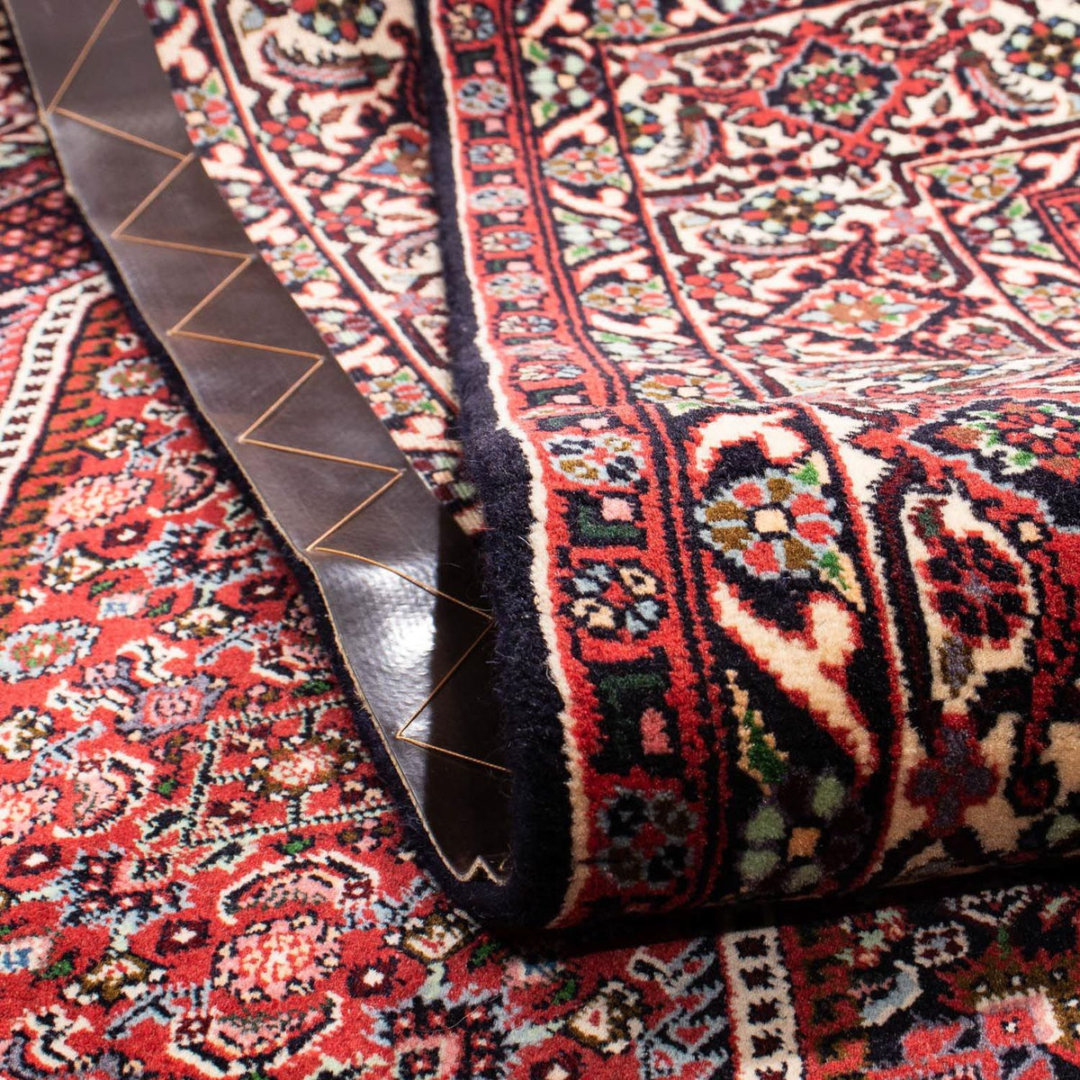 Dywan perski - Bijar - 257 x 162 cm - jasna czerwień