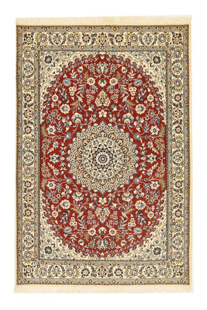 Dywan perski - Nain - Premium - 162 x 110 cm - czerwony