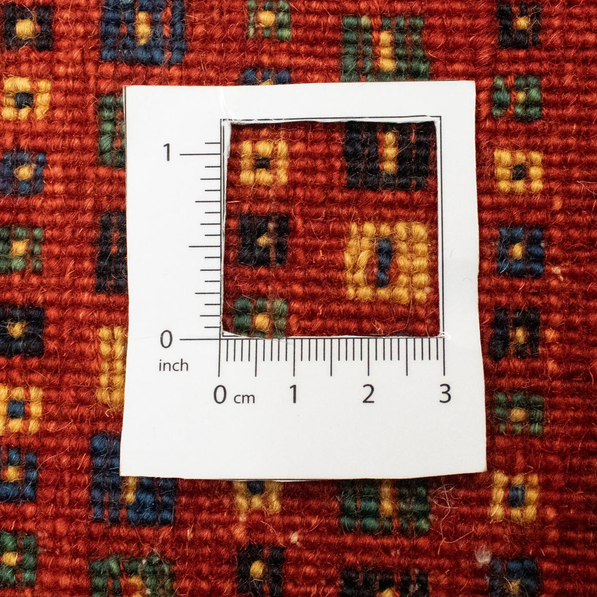 Dywan Gabbeh - Loribaft Perski - 178 x 122 cm - czerwony