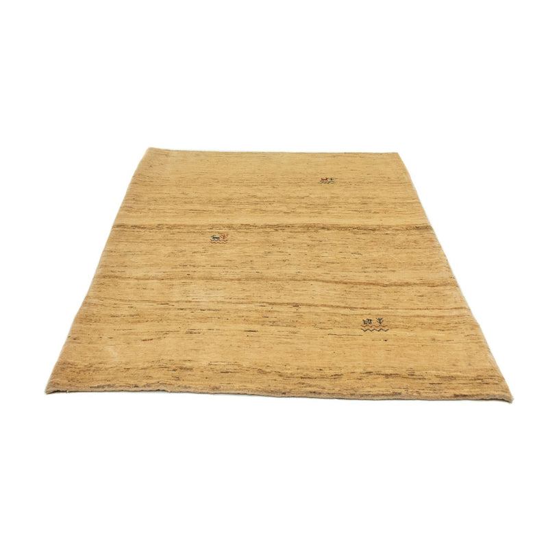 Dywan Gabbeh - Loribaft Perski - 167 x 124 cm - złoto