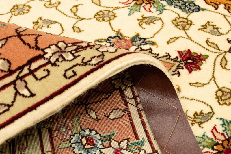 Dywan perski - Tabriz - Królewski - 152 x 100 cm - beżowy