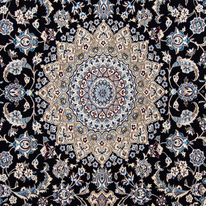Dywan perski - Nain - Królewski - 292 x 200 cm - czarny