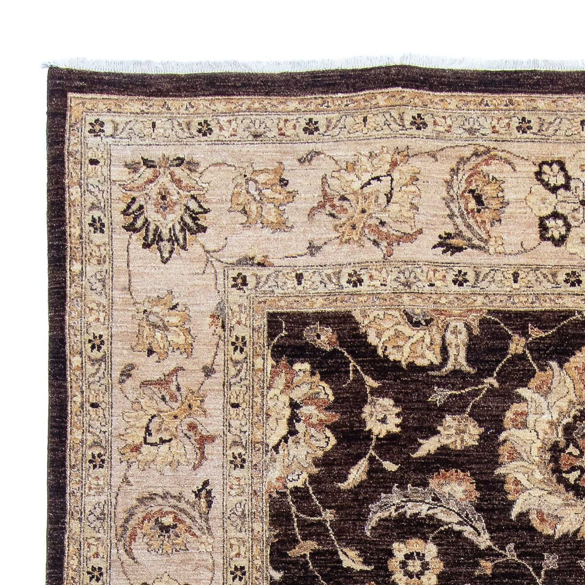 Dywan Zieglera - 338 x 241 cm - ciemnobrązowy