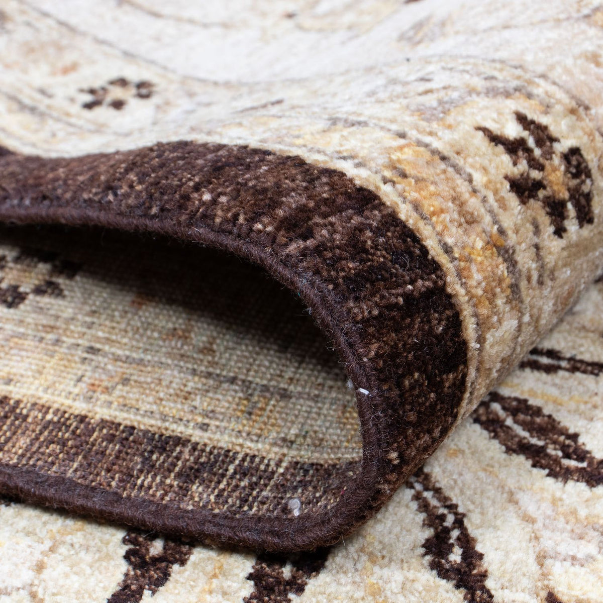 Dywan Zieglera - 338 x 241 cm - ciemnobrązowy