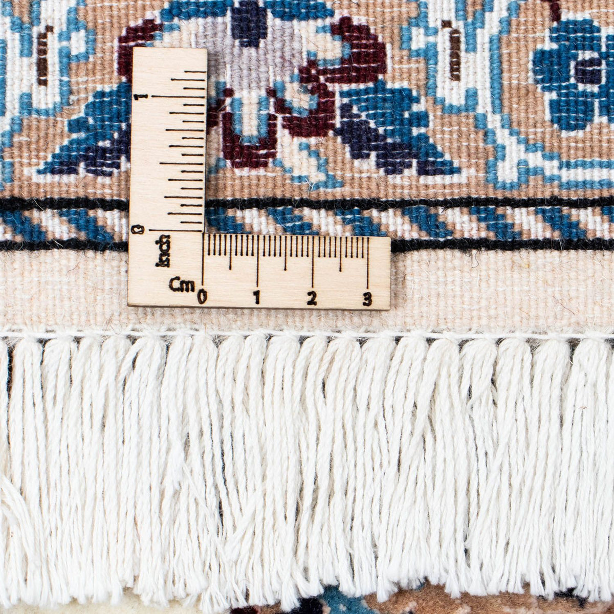 Dywan perski - Nain - Królewski - 311 x 202 cm - beżowy