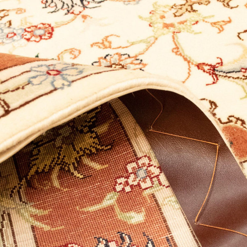 Dywan perski - Tabriz - Królewski - 155 x 102 cm - beżowy