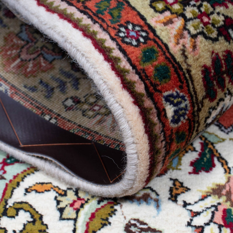 Dywan perski - Tabriz - Królewski - 151 x 100 cm - beżowy