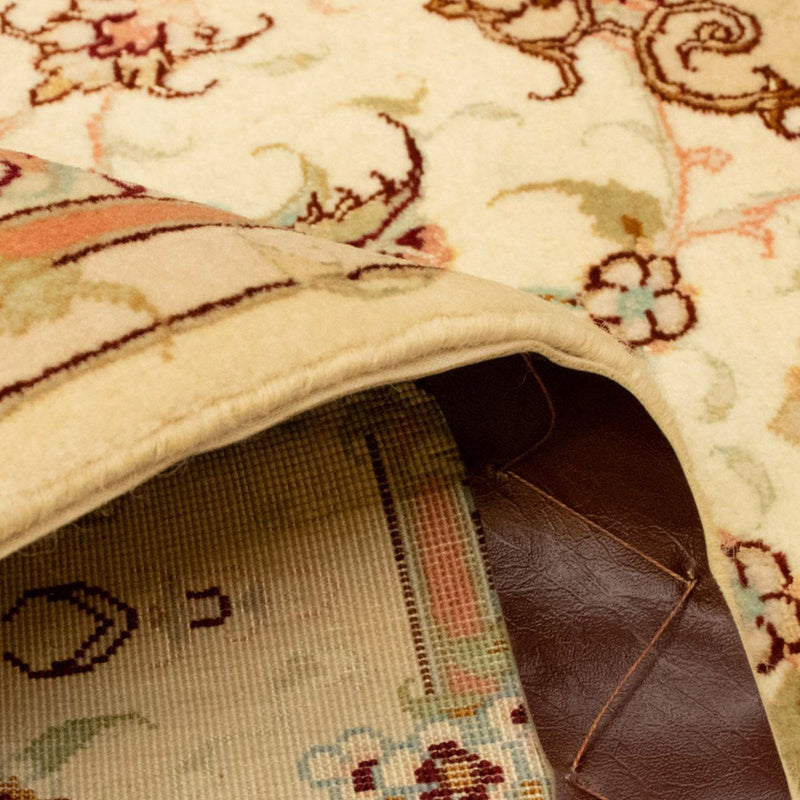 Dywan perski - Tabriz - Królewski - 147 x 102 cm - beżowy