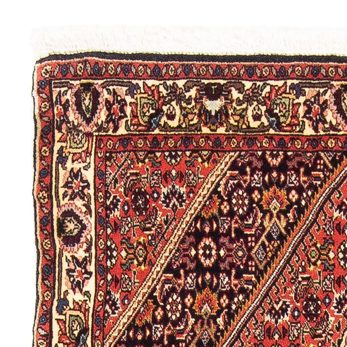 Dywan perski - Bijar - 151 x 89 cm - jasna czerwień