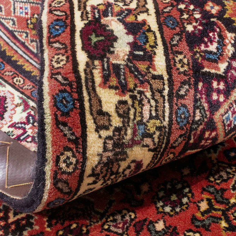 Dywan perski - Bijar - 151 x 89 cm - jasna czerwień