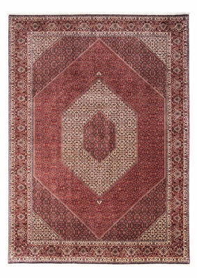 Perski dywan - Bijar - Royal - 343 x 253 cm - czerwony
