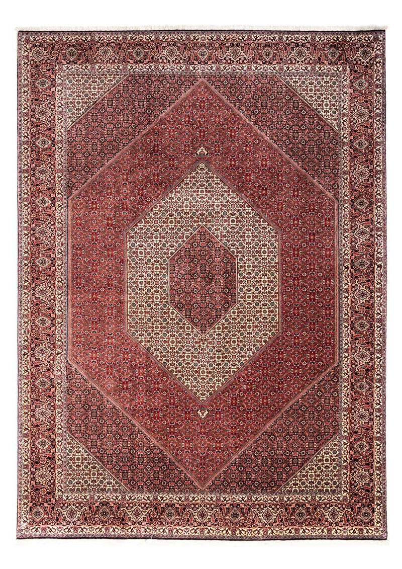 Perski dywan - Bijar - Royal - 343 x 253 cm - czerwony
