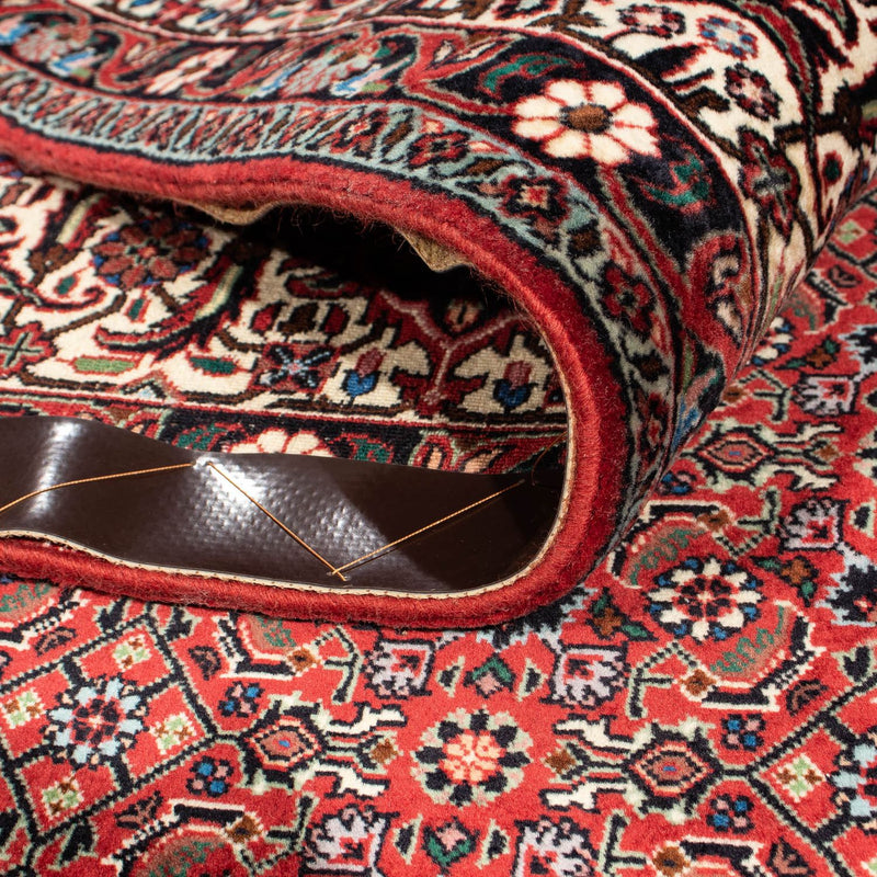 Dywan perski - Bijar - 290 x 203 cm - ciemna czerwień