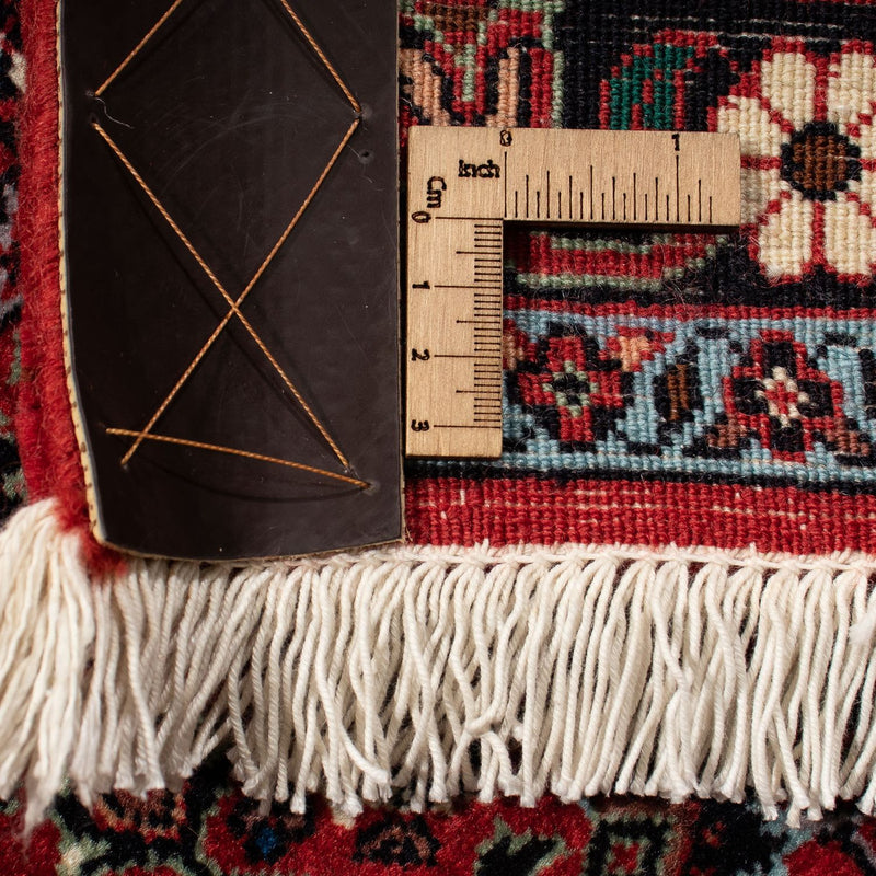 Dywan perski - Bijar - 290 x 203 cm - ciemna czerwień