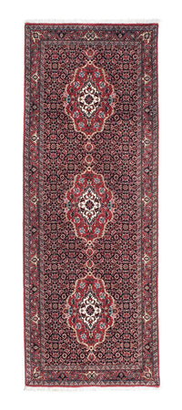 Biegacz Dywan perski - Bijar - 202 x 75 cm - czerwony