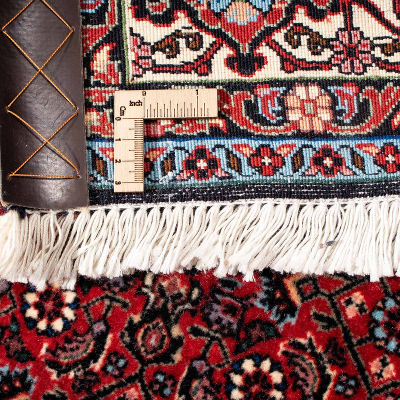 Dywan perski - Bijar - 243 x 172 cm - ciemna czerwień