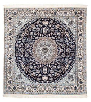 Dywan perski - Nain - Królewski kwadratowy  - 153 x 146 cm - ciemna czerwień