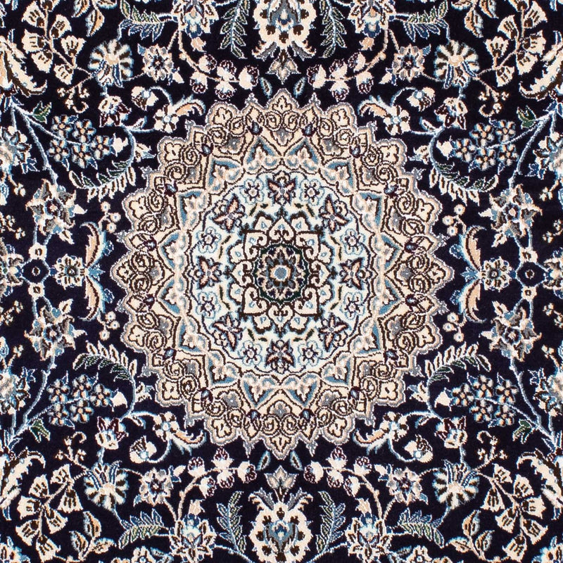 Dywan perski - Nain - Królewski kwadratowy  - 153 x 146 cm - ciemna czerwień