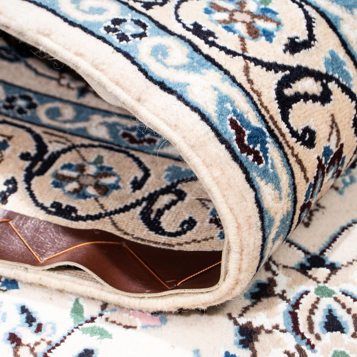 Dywan perski - Nain - Królewski - 172 x 110 cm - beżowy