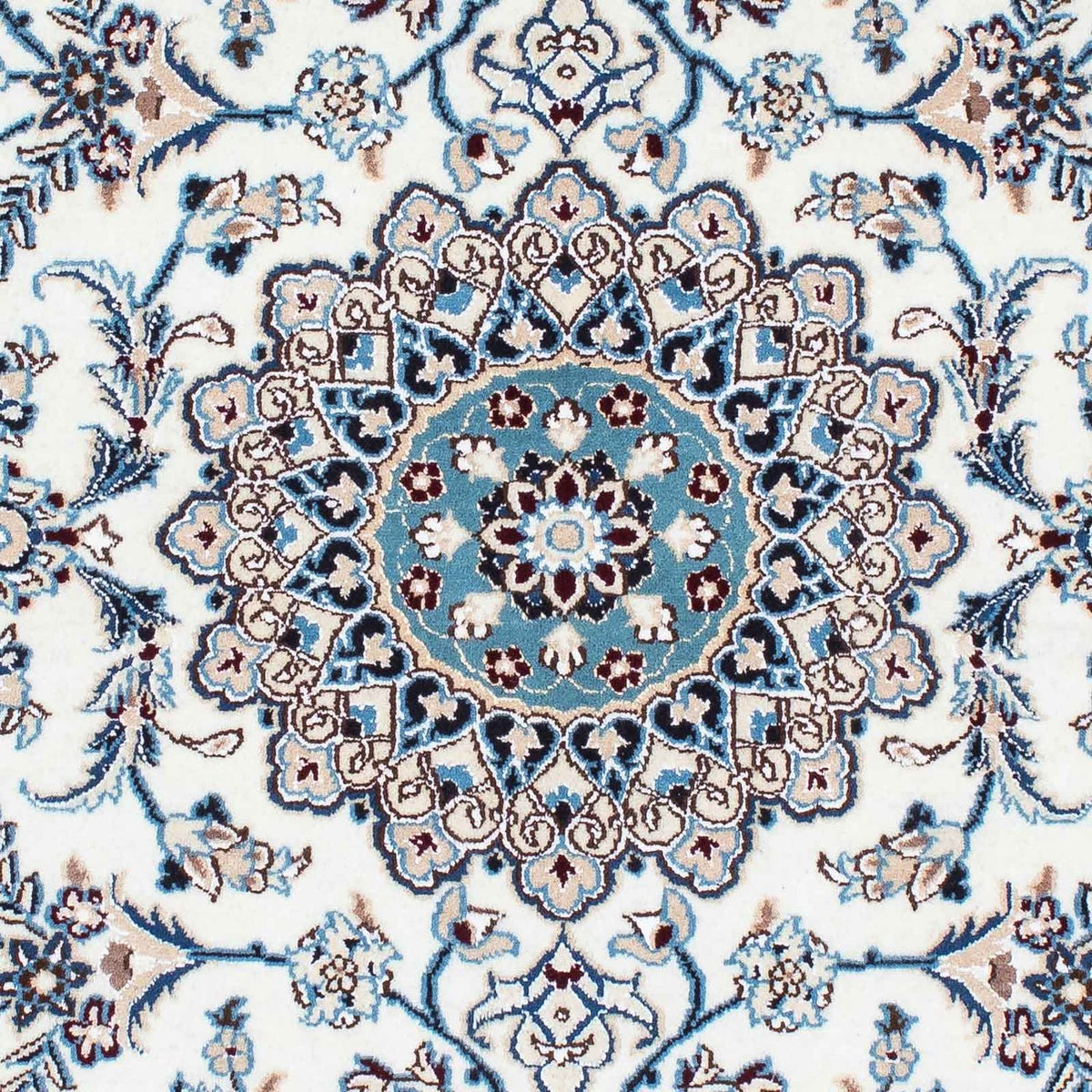 Dywan perski - Nain - Królewski - 168 x 111 cm - beżowy