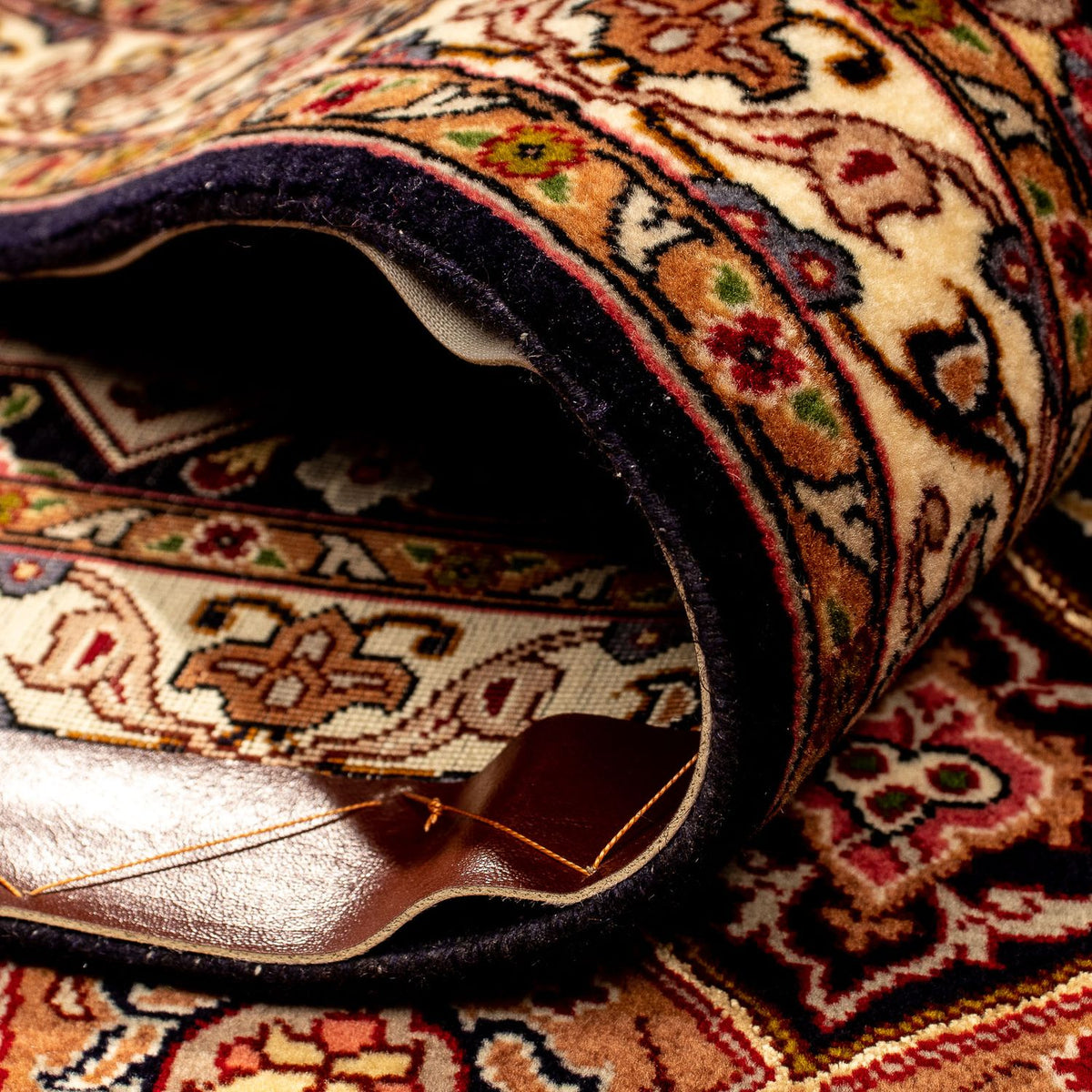 Dywan perski - Tabriz - Królewski - 352 x 255 cm - wielokolorowy