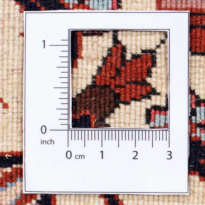 Dywan perski - Bijar - 228 x 172 cm - czerwony