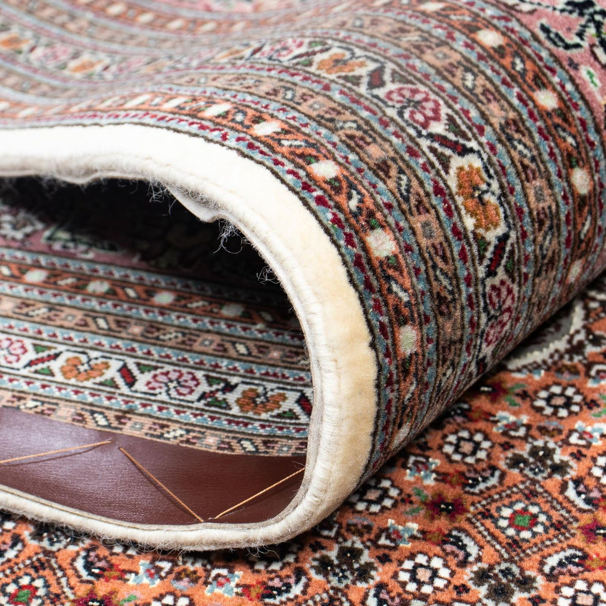 Dywan perski - Tabriz - 350 x 250 cm - ciemnobrązowy