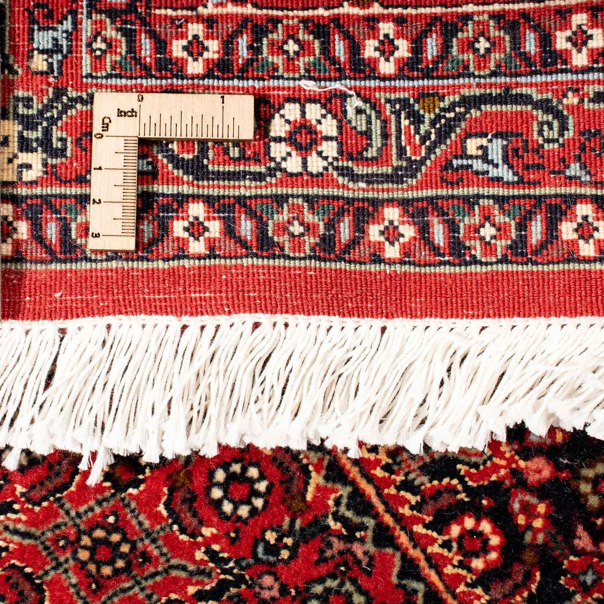 Dywan perski - Bijar - 248 x 171 cm - ciemna czerwień