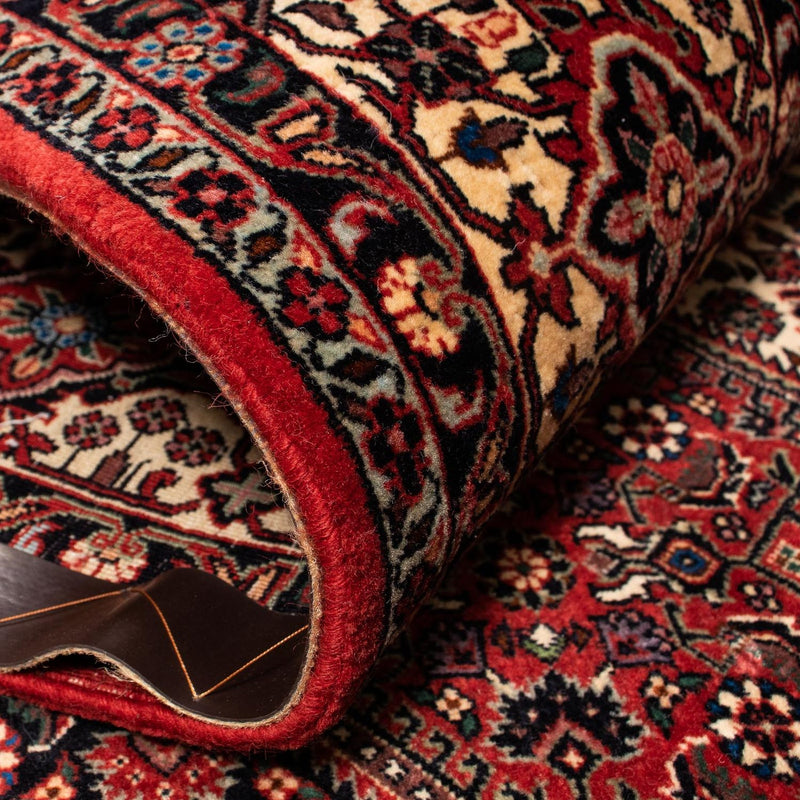 Dywan perski - Bijar - 248 x 200 cm - ciemna czerwień