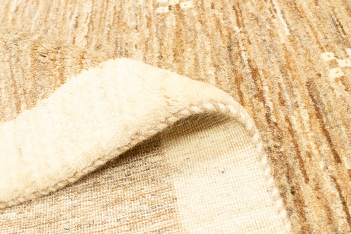 Dywan Gabbeh - Loribaft Perski - 242 x 162 cm - jasnobrązowy